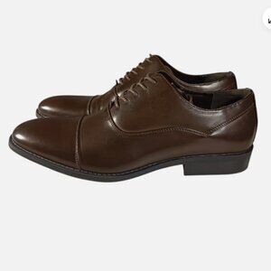 Unlisted by Kenneth Cole Men's Half Time Oxford Shoes Size 11 Brown lace up